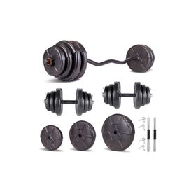 Ecgspor Hero Serisi 105 kg Dambıl Seti ve Halter Seti Ağırlık Fitness Seti