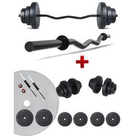 Ecgspor Z Bar 35 kg Dambıl Seti Ve Fitness Ağırlık Seti