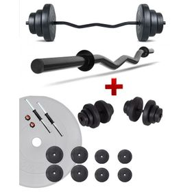 Ecgspor Z Bar 35 kg Dambıl Seti Ve Fitness Ağırlık Seti
