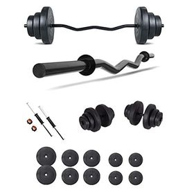 Ecgspor Z Bar 55 kg Dambıl Seti Ve Fitness Ağırlık Seti
