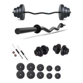 Ecgspor Z Bar 65 kg Dambıl Seti Ve Fitness Ağırlık Seti