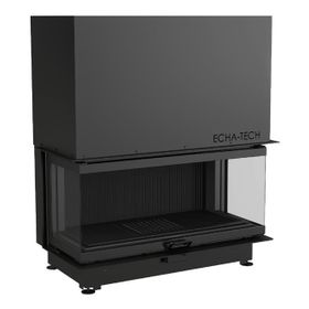 Echa Tech 3V D 110 Asansörlü Çelik Şömine Haznesi