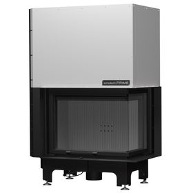 Echa Tech 80 Sağ Açık Asansörlü Çelik Köşe Şömine Haznesi
