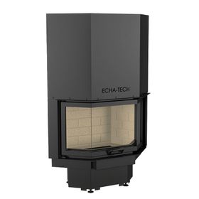 Echa Tech Asansörlü Prizma Büyük G Çelik Şömine Haznesi