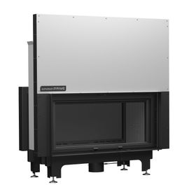 Echa Tech Çift Yüzlü 120x60 D Asansörlü Tünel Çelik Şömine Haznesi
