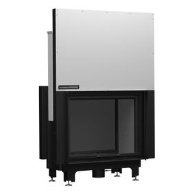 Echa Tech Çift Yüzlü 90x72 D Asansörlü Tünel Çelik Şömine Haznesi