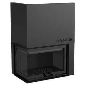 Echa Tech Font 800 Asansörlü Sol Açık Şömine Haznesi