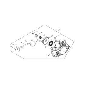 Echo RM520 Motorlu Tırpan Starter