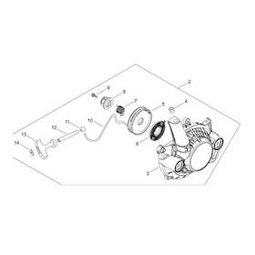 Echo RM520 Motorlu Tırpan Starter