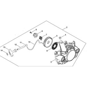 Echo RM520 Motorlu Tırpan Starter