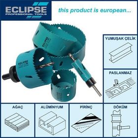 Eclipse EBV30-89 HSS 89 mm Delik Açma Testeresi