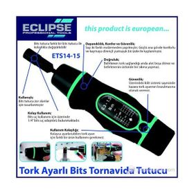 Eclipse ETS14-15 Bits Tutucu Tornavida