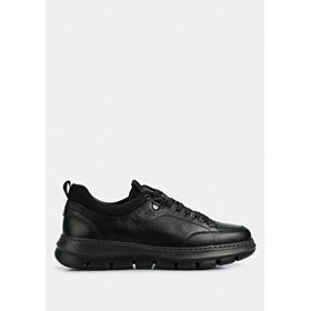 Eclipse Ürün Kodu:5599668301100 Siyah Deri Erkek Sneaker