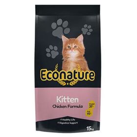 Eco Natura 15 kg Plus Tavuk Etli Yavru Kuru Kedi Maması