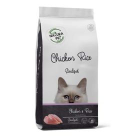 Eco Natura Pet 15 kg Natura Sterilised Tavuklu Kısırlaştırılmış Kedi Maması