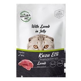 Eco Natura Pet 85 gr Jöle İçinde Kuzu Etli Yetişkin Kedi Konservesi