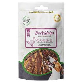 Eco Natura Pet Duck Strips Yumuşak Ördek Eti Dilim Yetişkin 80 gr Köpek Ödülü