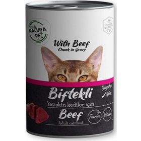 Eco Natura Pet Gravy 400 gr Biftekli Yetişkin Kedi Konservesi