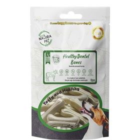 Eco Natura Pet Healty Dental Bones 5 cm 12'li 90 gr Natural Pres Kemik