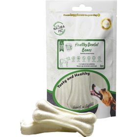 Eco Natura Pet Healty Dental Bones Beyaz 13 cm 3'lü 180 gr Pres Kemik