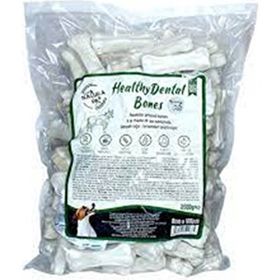 Eco Natura Pet Healty Dental Bones Beyaz Pres 8 cm 100 Adet 2000 gr Kemik