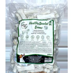 Eco Natura Pet Healty Dental Bones Beyaz Pres 8 cm 100 Adet 2000 gr Kemik