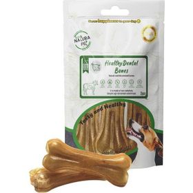Eco Natura Pet Healty Dental Bones Natural 13 cm 3'lü 180 gr Pres Kemik