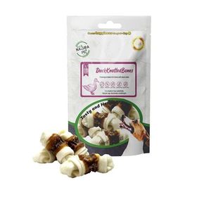 Eco Natura Pet Ördek Eti Sargılı Düğüm Kemik 100 gr Köpek Ödülü