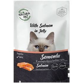 Eco Natura Pet Somonlu Pouch 85 gr Kısırlaştırılmış Kedi Konservesi