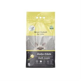 Eco Natura Pet Vanilya Kokulu Kalın Taneli Bentonit 10 lt Kedi Kumu