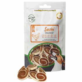 Eco Natura Sushi Tavuk Etli ve Morina Balıklı Yumuşak 100 gr Köpek Ödül Maması