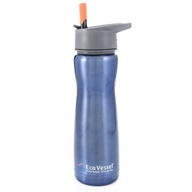 Eco Vessel Aqua Vessel Insulated Filtre Bottle 0.50 lt Mavi Termos