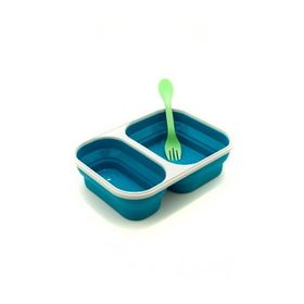 Eco Vessel Smashbox Çift Hazneli Katlanır Tabak