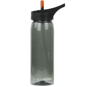 Eco Vessel Tritan Plastik 0.75 lt Siyah Termos