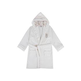 Ecocotton %100 Organik Pamuk Nakışlı Dagi Erkek Çocuk Bornoz