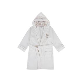 Ecocotton %100 Organik Pamuk Nakışlı Dagi Erkek Çocuk Bornoz