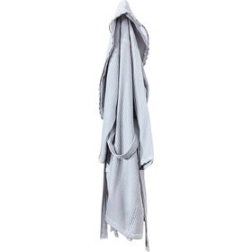 Ecocotton Alessa Gri Kadın Bornoz