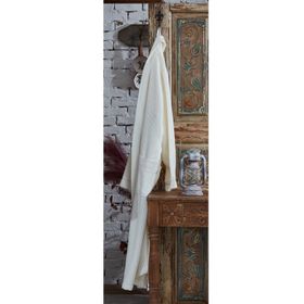Ecocotton Alessa Krem Erkek Bornoz
