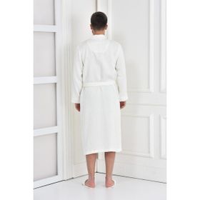 Ecocotton Alessa Krem Erkek Bornoz