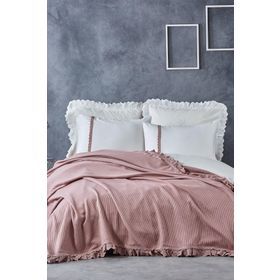 Ecocotton Alessa Organik Pamuk 220x240 cm Çift Kişilik Pike Seti