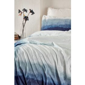Ecocotton Alin Mavi 160x220 cm Tek Kişilik Nevresim Takımı