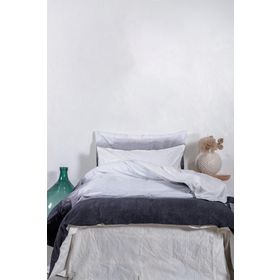 Ecocotton Alin Siyah 160x220 cm Tek Kişilik Nevresim Takımı