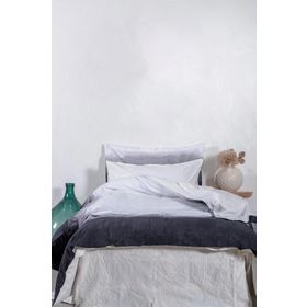 Ecocotton Alin Siyah 160x220 cm Tek Kişilik Nevresim Takımı