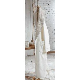 Ecocotton Ayliz Krem Kadın Bornoz