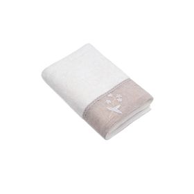 Ecocotton Ayliz Organik Pamuk El Krem 80x150 cm Banyo Havlusu