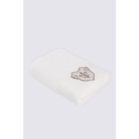 Ecocotton Ayliz Organik Pamuk Krem 50x90 cm El Yüz Havlusu
