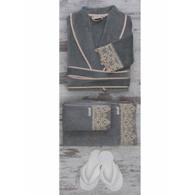Ecocotton Azra Kadın Bornoz Seti
