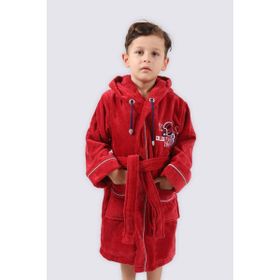 Ecocotton Balerin Beyaz Organik Pamuk 11-12 Yaş Çocuk Bornozu