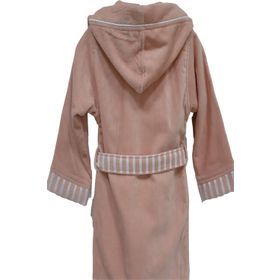 Ecocotton Balerin Pudra Organik Pamuk 9-10 Yaş Çocuk Bornozu