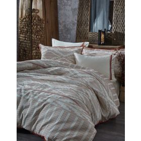 Ecocotton Colossae Multi Terra Organik Pamuk Çift Kişilik Nevresim Takımı